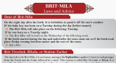 Brit-Milah Laws and Advice