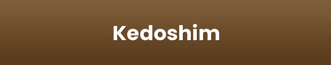 Kedoshim